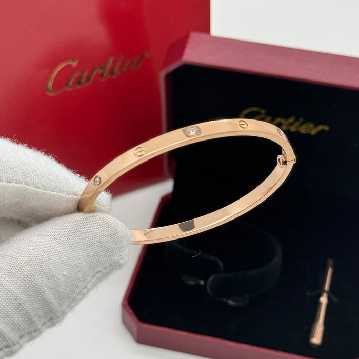 Cartier Love Bracelet – Gold - Silver & Rose Gold Plated with Screwdriver