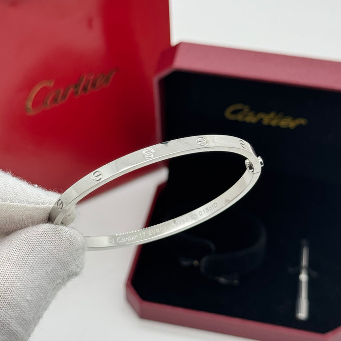 Cartier Love Bracelet – Classic Screw Design (Gold, Rose Gold & Silver)