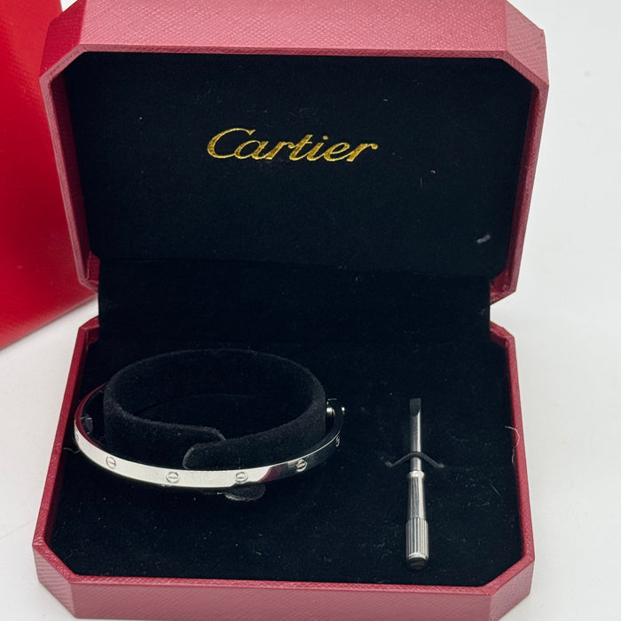 Cartier Love Bracelet – Classic Screw Design (Gold, Rose Gold & Silver)