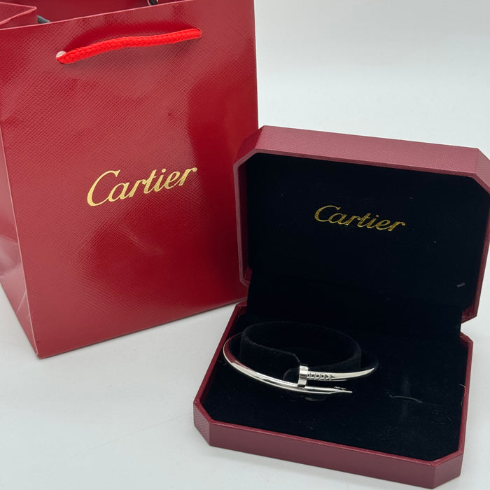Cartier Juste un Clou Bracelet – Nail Design (Gold - Silver & Rose Gold)