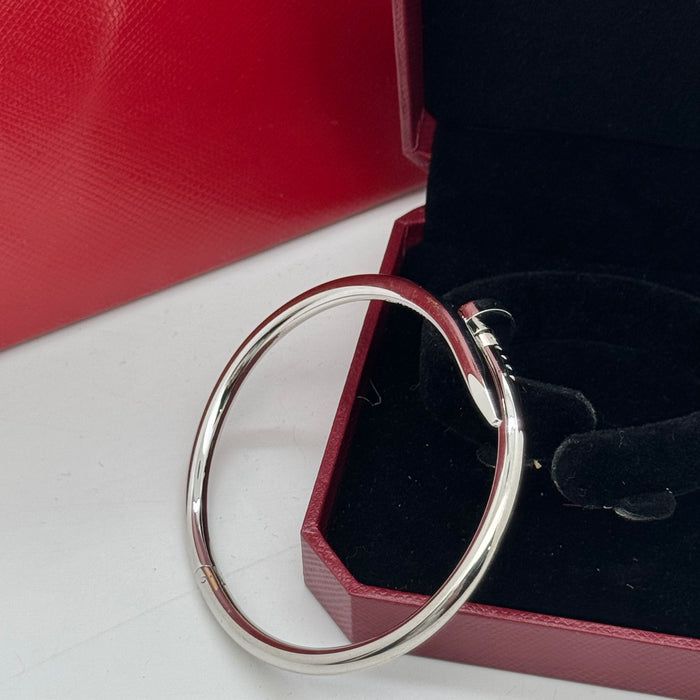 Cartier Juste un Clou Bracelet – Nail Design (Gold - Silver & Rose Gold)