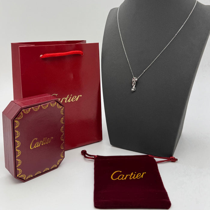 Cartier Panthère de Cartier Necklace – Panther Head Pendant (Gold-Rose Gold -Silver)