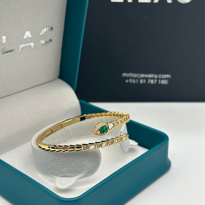 Emerald Serpent- Inspired By Cartier