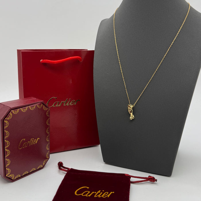 Cartier Panthère de Cartier Necklace – Panther Head Pendant (Gold-Rose Gold -Silver)