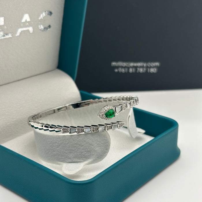 Emerald Serpent- Inspired By Cartier