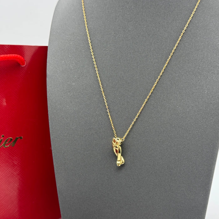 Cartier Panthère de Cartier Necklace – Panther Head Pendant (Gold-Rose Gold -Silver)