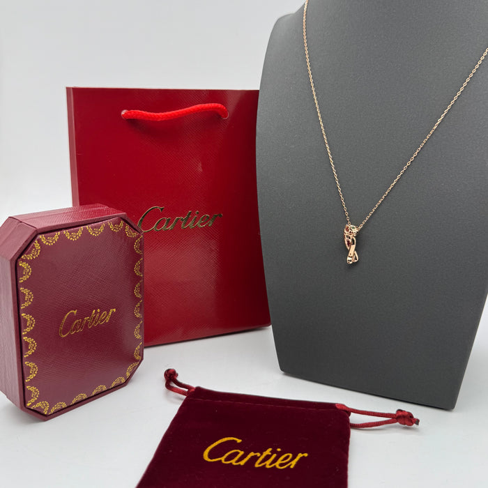 Cartier Panthère de Cartier Necklace – Panther Head Pendant (Gold-Rose Gold -Silver)