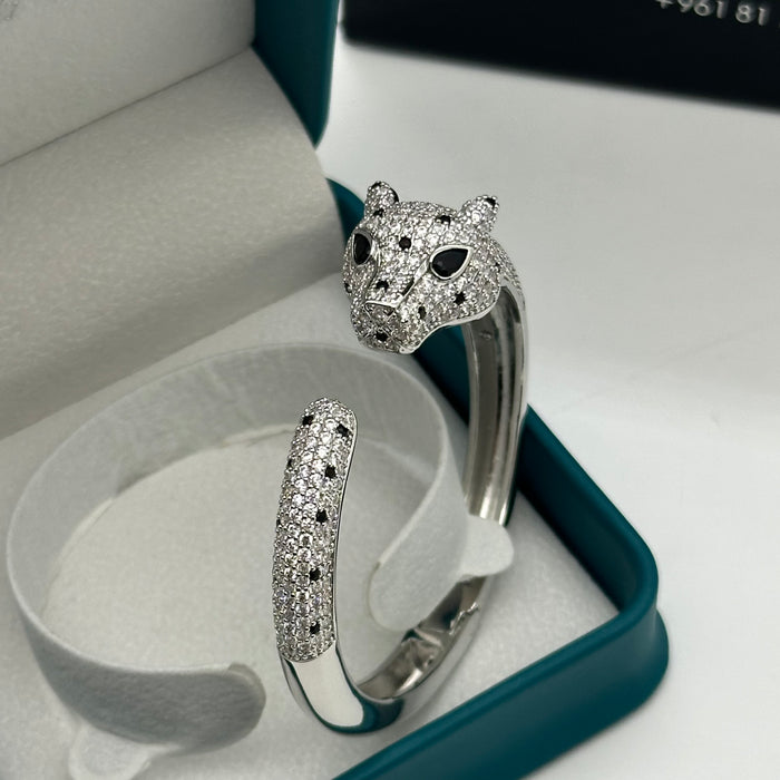 Single Silver Panther - Inspired by Cartier
