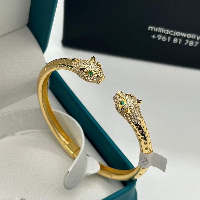 Twin Gold Panther - Inspired By Cartier