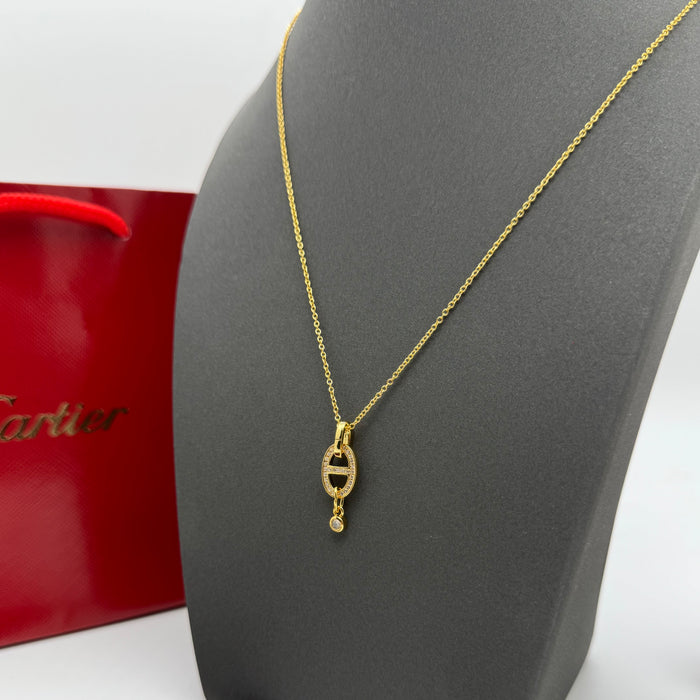 Cartier Amulette de Cartier Necklace – Diamond Charm Pendant (Gold, Silver & Rose Gold)