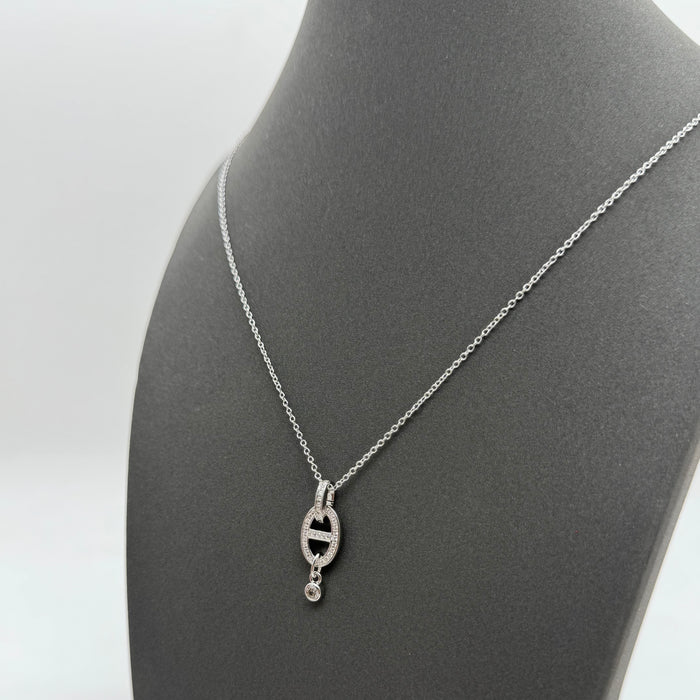 Cartier Amulette de Cartier Necklace – Diamond Charm Pendant (Gold, Silver & Rose Gold)