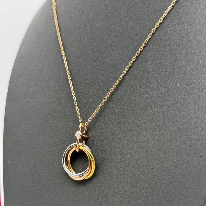 Cartier Trinity de Cartier Necklace – Three Interlocking Rings Pendant
