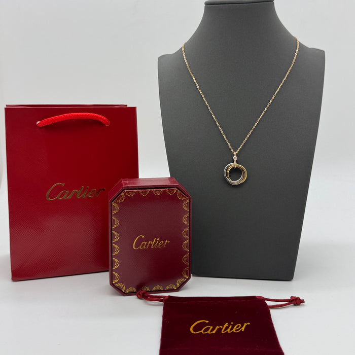 Cartier Trinity de Cartier Necklace – Three Interlocking Rings Pendant
