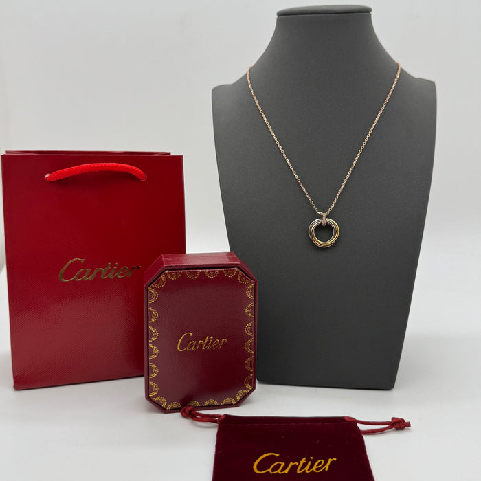 Cartier Trinity de Cartier Necklace – Three Interlocking Rings Pendant