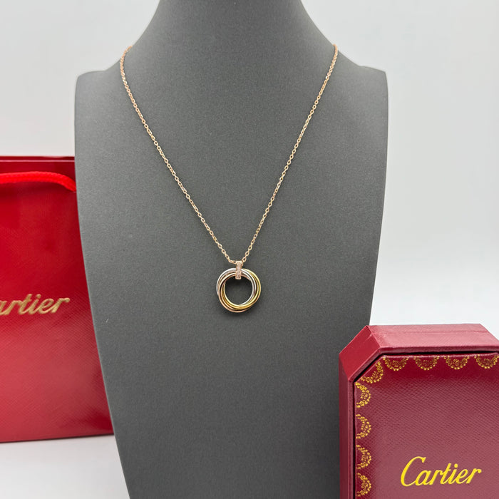 Cartier Trinity de Cartier Necklace – Three Interlocking Rings Pendant