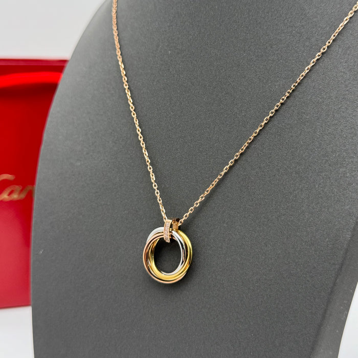 Cartier Trinity de Cartier Necklace – Three Interlocking Rings Pendant