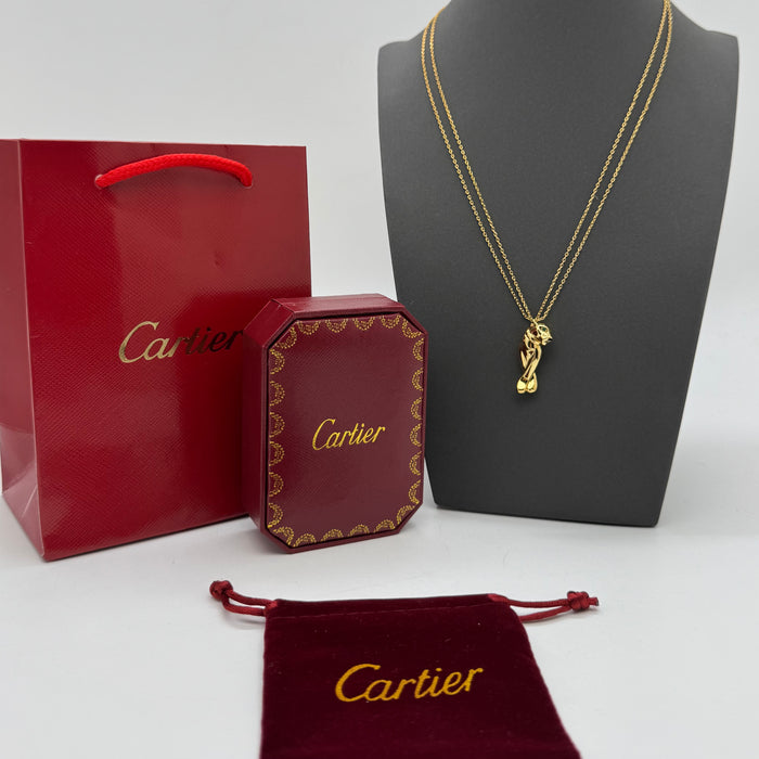 Cartier Panthère de Cartier Necklace – Gold-Silver-Rose Gold Variants