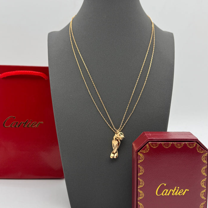 Cartier Panthère de Cartier Necklace – Gold-Silver-Rose Gold Variants