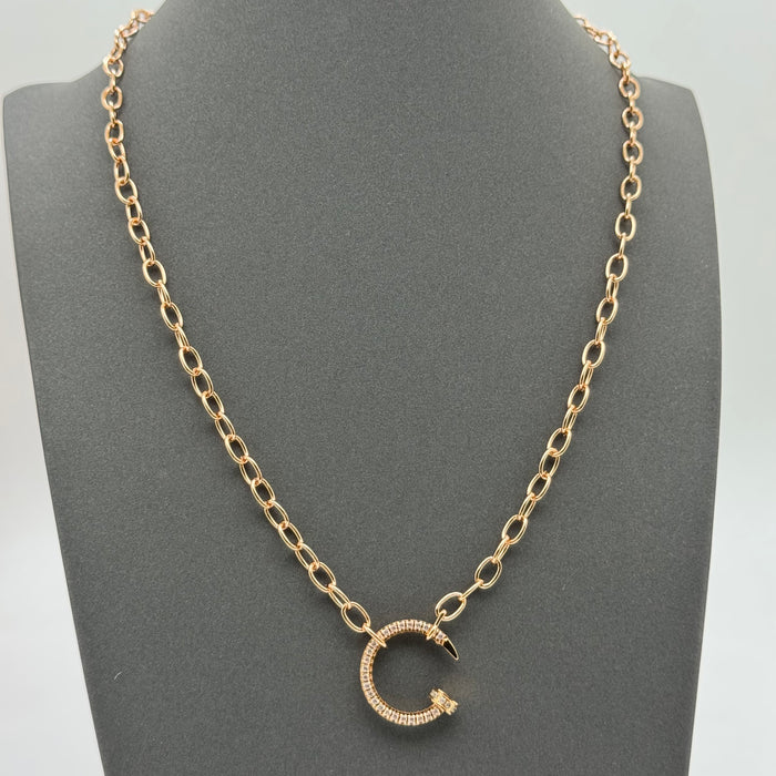 Cartier Juste un Clou “C” Necklace – Gold & Silver Variants