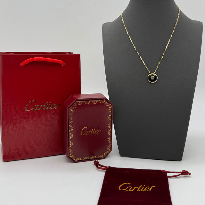 Cartier Amulette de Cartier Necklace – Onyx, Carnelian, Mother-of-Pearl