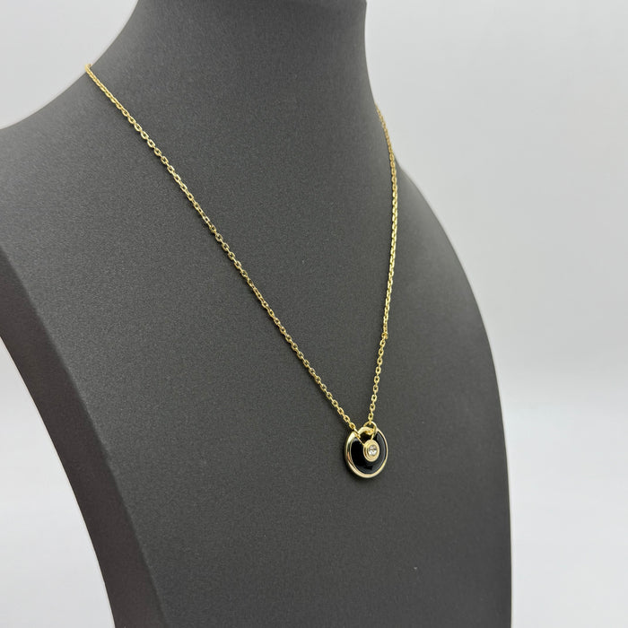 Cartier Amulette de Cartier Necklace – Onyx, Carnelian, Mother-of-Pearl