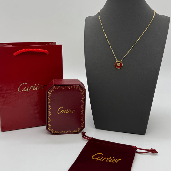 Cartier Amulette de Cartier Necklace – Onyx, Carnelian, Mother-of-Pearl