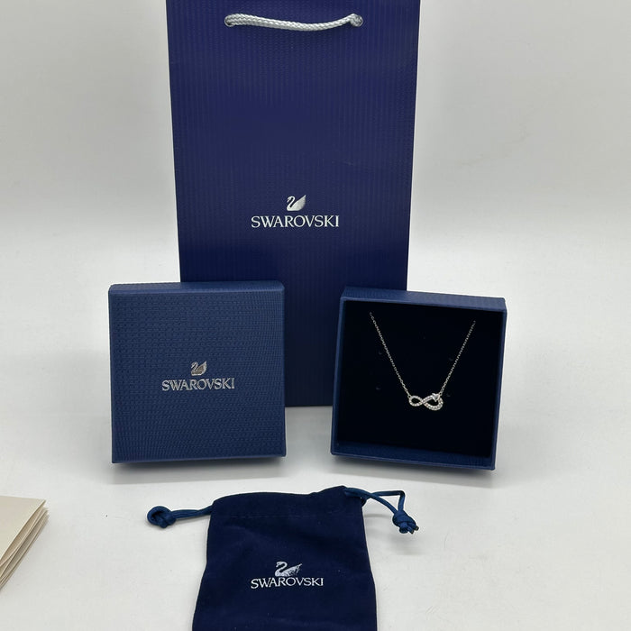 Swarovski Infinity Pendant Necklace – Symbol of Eternal Love - 5520576