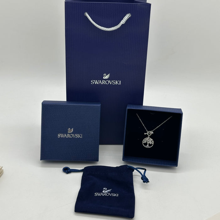 Swarovski Tree of Life Pendant Necklace – Symbol of Growth & Harmony - 5521463