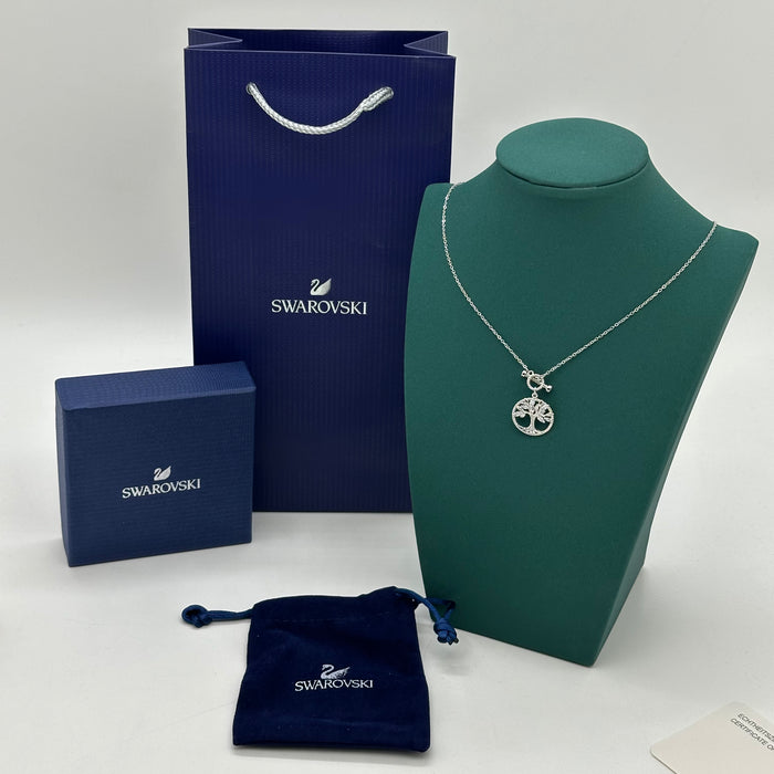 Swarovski Tree of Life Pendant Necklace – Symbol of Growth & Harmony - 5521463