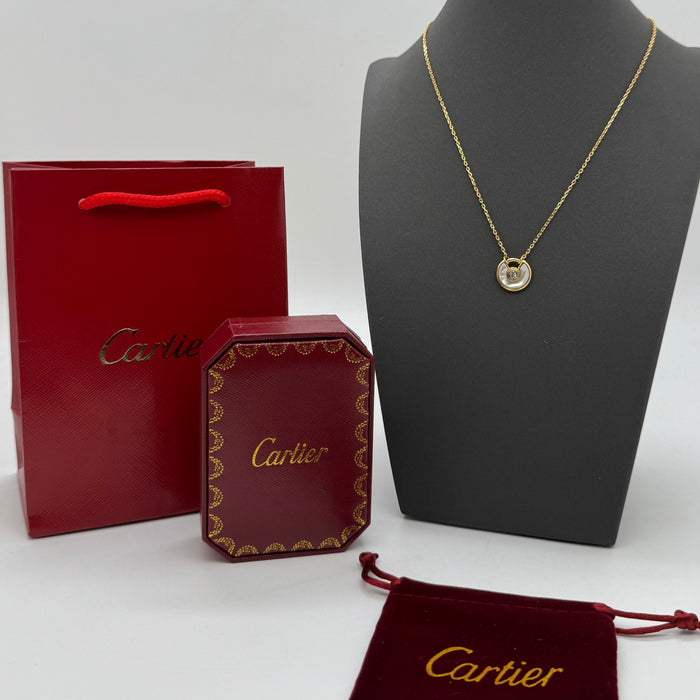 Cartier Amulette de Cartier Necklace – Onyx, Carnelian, Mother-of-Pearl