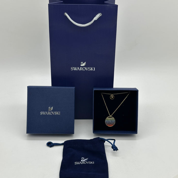 Swarovski Dulcis Rainbow Layered Pendant Set – Bold & Brilliant - 5397843