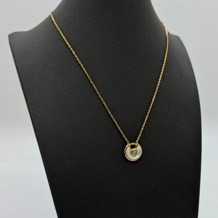 Cartier Amulette de Cartier Necklace – Onyx, Carnelian, Mother-of-Pearl