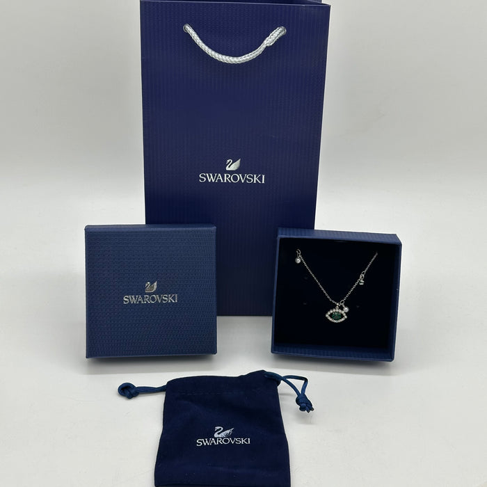 Swarovski Symbolic Evil Eye Necklace – Emerald Spark - 5429734