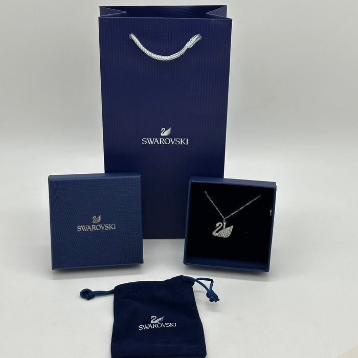 Swarovski Iconic Swan Pendant – White Crystals - 5187404