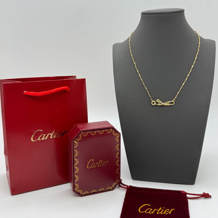 Cartier Panthère de Cartier Necklace – Gold, Rose Gold & Silver Variants