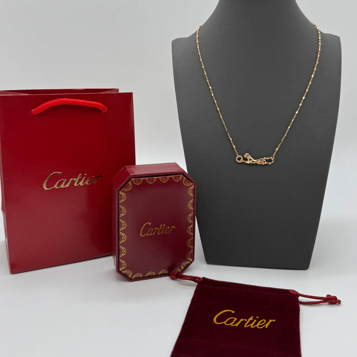 Cartier Panthère de Cartier Necklace – Gold, Rose Gold & Silver Variants