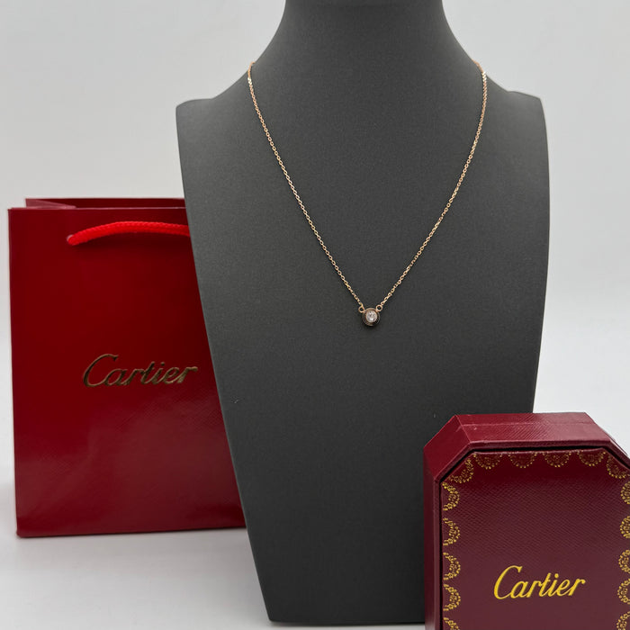 Cartier Diamant Légère Necklace – Gold, Silver & Rose Gold Variants