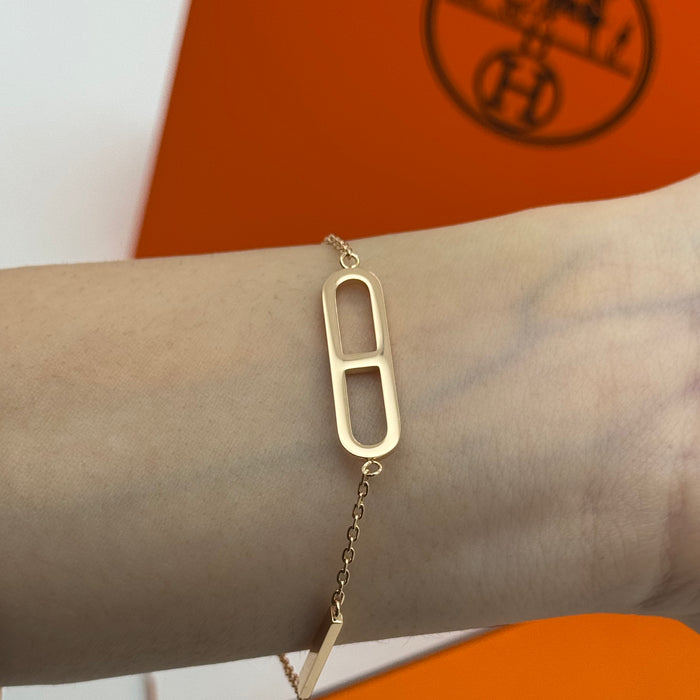 Hermès Chaine d’Ancre Enchaînée Bracelet — Pavé Diamonds & Plain Versions