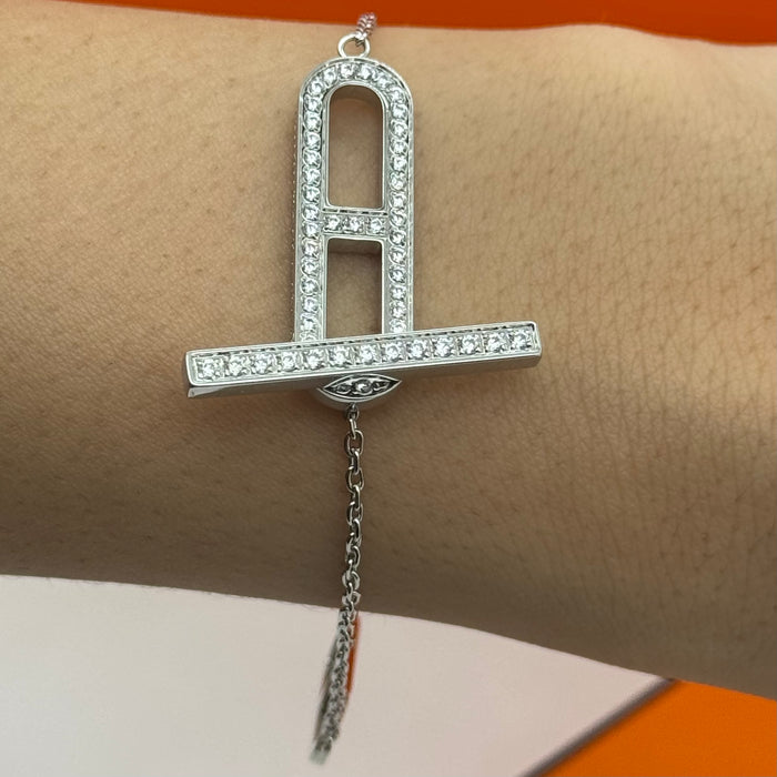 Hermès Chaine d’Ancre Enchaînée Bracelet — Pavé Diamonds & Plain Versions
