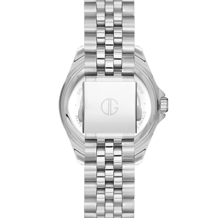 David Gunner Stainless Steel Diver Watch – Black Dial with Date Window