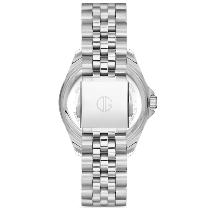 David Gunner Stainless Steel Diver Watch – Deep Blue Dial & Bezel